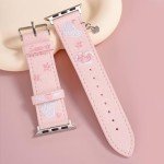 GeekShare Watch Band for Apple Watch Series 1-9 SE 42/44/45mm case,Adjustable Replacement Oxford Watch Strap Compatible with Apple Watch for Women Men - Star Wings Series