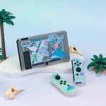 GeekShare Protective Case Slim Cover Case Compatible with Switch Only - Shock-Absorption and Anti-Scratch Cover Skin for Switch - Shark Party (for Switch 2017)