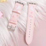 GeekShare Oxford Watch Band for Apple Watch Series 1-9 SE, 38/40/41mm,Adjustable Replacement Watch Strap Compatible with Apple Watch for Women Men - Star Wings Series