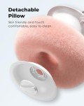 Viozon Tablet Stand Pillow, Compatible with 4.7"-13" Phone/Tablet, iPad, iPhone, Samsung, Google, Kindle, 360°Adjustable Phone Holder for Bed with Soft Plush Fabric, and Detachable Bowl, Pink