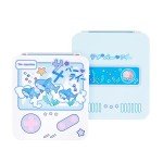 GeekShare Portable Switch Game Card Case- Switch Game Holder Case with 12 Game Card Slots- Game Card Carrying Storage Box Compatible with Switch Lite/Switch/Switch OLED (Shark Party)