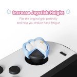 GeekShare Cute Silicone Joy Con Thumb Grip Caps, Joystick Cover Compatible with Switch/OLED/Switch Lite,4PCS - Little Wings