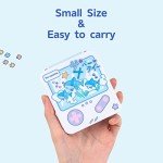 GeekShare Portable Switch Game Card Case- Switch Game Holder Case with 12 Game Card Slots- Game Card Carrying Storage Box Compatible with Switch Lite/Switch/Switch OLED (Shark Party)