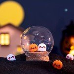 GeekShare Kawaii Silicone Switch Thumb Grips, Joystick Covers Compatible with Switch/OLED/Switch Lite,4PCS - Pumpkin Ghost