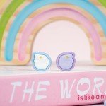 GeekShare Cute Silicone Joy Con Thumb Grip Caps, Joystick Cover Compatible with Switch/OLED/Switch Lite,4PCS - Little Wings