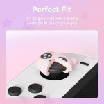 GeekShare 4PCS Cat Shape Silicone Joystick Caps for Switch/OLED/Lite - Tearful Eyes Cat Thumb Grip Caps