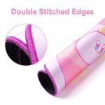 YOCORE Pink Mouse Pad Large Cute Gaming Mouse Mat,Non-Slip Base Long Office Desk Mat,Durable Large Extended Keyboard Mouse Pad with Stitched Edges for Girl Gaming-XZAY