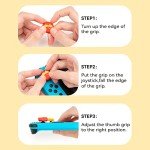 GeekShare Cute Silicone Joycon Thumb Grip Caps, Joystick Cover Compatible with Switch/OLED/Switch Lite,4PCS - Chips Burger