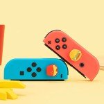 GeekShare Cute Silicone Joycon Thumb Grip Caps, Joystick Cover Compatible with Switch/OLED/Switch Lite,4PCS - Chips Burger