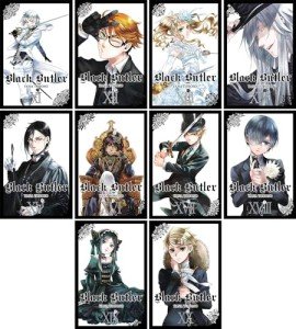 Black Butler Manga Set Vol 11-20 by Yana Toboso, Set of 10 Books