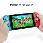 Cute Silicone Joycon Thumb Grip Caps for Nintendo Switch/OLED/Lite Console, Cute Cat Paw Shape Kawaii Silicone Joystick Cover Replacement Thumb Grip Covers for Joycon Switch Controller - Pink, 4PCS