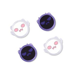 GeekShare 4PCS Cute Ghost Thumb Grip Caps,Soft Silicone Joystick Cover Compatible with Switch/OLED/Switch Lite