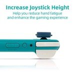 GeekShare 4PCS Cute Shark Thumb Grip Caps,Soft Silicone Joystick Cover Compatible with Switch/OLED/Switch Lite