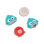 Kuitmor Cute Silicone Joystick Thumb Grip Caps,Joy Con Cover Compatible with Switch/OLED/Switch Lite,4PCS - Fish