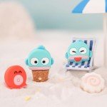 Kuitmor Cute Silicone Joystick Thumb Grip Caps,Joy Con Cover Compatible with Switch/OLED/Switch Lite,4PCS - Fish