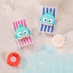 Kuitmor Cute Silicone Joystick Thumb Grip Caps,Joy Con Cover Compatible with Switch/OLED/Switch Lite,4PCS - Fish