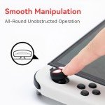Yocore Cute Switch Thumb Grip Caps,Soft Silicone Thumb Grips,Analog Soft Silicone Joystick Caps Stick Caps for Switch/OLED/Switch Lite,4 Pcs-Spider Sense