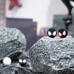 Yocore Cute Switch Thumb Grip Caps,Soft Silicone Thumb Grips,Analog Soft Silicone Joystick Caps Stick Caps for Switch/OLED/Switch Lite,4 Pcs-Spider Sense