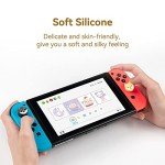 GeekShare Cute Animal Theme Thumb Grip Caps,Compatible with Switch/OLED/Switch Lite,Soft Silicone Joystick Cover,4PCS - Shiba Inu