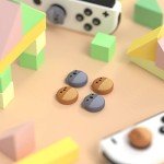 eXtremeRate PlayVital Brown Bear & Koala Cute Switch Thumb Grip Caps, Joystick Caps for Nintendo Switch Lite, Silicone Analog Cover Thumbstick Grips for Switch OLED Joycon
