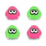 TIKOdirect Cute Thumb Grip Caps - Compatible with Switch Joy-con/OLED/Lite, Kawaii Joystick Cap Grip 4PCS Soft Silicone Protective Ergonomic Button Cover, Octopus Pink