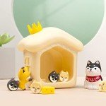 GeekShare Cute Animal Theme Thumb Grip Caps,Compatible with Switch/OLED/Switch Lite,Soft Silicone Joystick Cover,4PCS - Shiba Inu