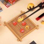 GeekShare Cute Thumb Grip Caps Compatible with Switch/OLED/Switch Lite,Soft Silicone Joystick Rocker Cover,4PCS- Takoyaki