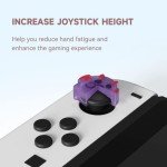 GeekShare Luminous Ghost Thumb Grip Caps, Soft Silicone Joystick Cover Compatible with Switch/OLED/Switch Lite,4PCS