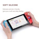 GeekShare Luminous Ghost Thumb Grip Caps, Soft Silicone Joystick Cover Compatible with Switch/OLED/Switch Lite,4PCS