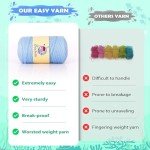 Crochetta Crochet Kit for Beginners, Beginner Crochet Animal Kits for Adults with Step-by-Step Video Tutorials, DIY Knitting & Crocheting Craft Hobbies Supplies, 2 Pack Frog Amigurumi(40%+ Yarn)