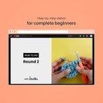 The Woobles Beginners Crochet Kit with Easy Peasy Yarn as seen on Shark Tank Bundle - with Step-by-Step Video Tutorials - Kiki The Chick and JoJo The Bunny
