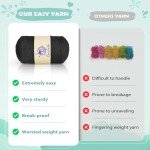 Crochet Kit for Beginners, Crochet Starter Kit with Step-by-Step Video Tutorials, Crochet Animal Kits for Adults Kids, DIY Craft Supplies (Magical Cats)