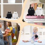 Crochet Kit for Beginners-2PCS Cat Crochet Kits for Adults Kids, Crochet Starter Kit with Step-by-Step Video Tutorials, Crochet Animals Kits DIY Craft Knitting Kit Learn to Crochet Kits for Adults