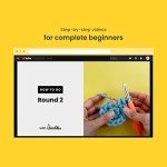 The Woobles Beginners Crochet Kit with Easy Peasy Yarn as seen on Shark Tank Bundle - with Step-by-Step Video Tutorials - Pierre The Penguin and JoJo The Bunny