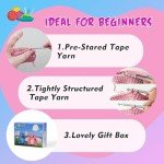 Crochet Kit for Beginners-Animals Start Crotcheting - Perfect Ange Amigurumi Knitting Learn to Kit for Adult Kids with Stitch by Stitch Video Tutorials,Holiday Christmas Gift.(Lilo & Stitch