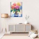 Flower Stamped Cross Stitch Kits - Colorful Flower Counted Cross Stitch Kits for Beginners Adults Needlepoint Cross-Stitch Patterns Dimensions Needlecrafts Embroidery Kits Arts and Crafts