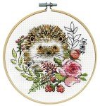 Design Works Crafts Janlynn Counted Cross Stitch Kit, Hedgehog