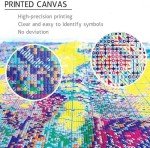 DYAIANGMU Stamping Cross Stitch Kit,Scenery Cross Stitch Kit for Adult Beginners, Full Line DIY Cross Stitch Stitching Kit for Home Decor Cross Stitch Patterns 15.7x11.8 inches