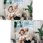 Picoey Flower Embroidery Kit for Beginners with Pattern and Instructions,4 Pack Cross Stitch Kits,2 Wooden Embroidery Hoops,Threads and Needles,Needlepoint Kit for Adults