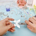 HYBEADS DIY Suncatchers, 400pcs Sun Catchers Making Supplies Kit Art and Crafts for Adults Hanging Prism Sun Catcher with Crystals Rainbow Maker for Indoor Window Home Wedding Garden Christmas Decor