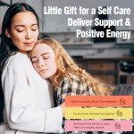 HIONXMGA Positive Messages in a Bottle (60+ Positive Affirmations),Self Care Gifts for Women Men Stress Relief Get Well Soon,Self Care Kit Pre-Written Daily Messages for Relaxation,Inspiration