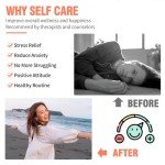 HIONXMGA Positive Messages in a Bottle (60+ Positive Affirmations),Self Care Gifts for Women Men Stress Relief Get Well Soon,Self Care Kit Pre-Written Daily Messages for Relaxation,Inspiration