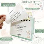 MESMOS Inspirational Gifts for Women, Perpetual Calendar with 366 Daily Affirmations, Mindfulness Self Care Gifts, Cute Office Desk Accessories, Office Decorations, Desk Decor for Women