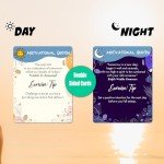 Affirmation cards - 60 Unique Mindfulness Cards for Anxiety Relief, Relaxation, and Self-Care - Daily Meditation and 120 Positive Affirmations for Womens and Men, motivational, inspiration