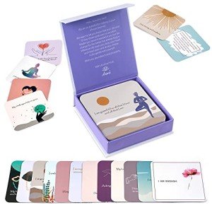 Positive Affirmations & Thought-Provoking Questions for Women | Motivational & Mindful Daily Cards