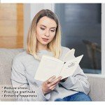 Soomeet The Gratitude Journal, Original Daily Gratitude & Reflection Journal a Day for More Happiness, Positivity, Affirmation, Productivity, Mindfulness & Self Care, Undated Daily Journal, Beige