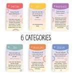 BEST 100 Mindful Prompts for Self Care & Stress Relief | Cards to Reduce Anxiety & Increase Relaxation | Perfect Mindfulness Gift | Beyond Positive Affirmations | Meditations For Kids, Teens, & Adults
