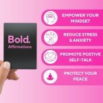 Badass Affirmation Cards - 100 Daily Motivational and Inspirational Affirmations for Women - Gifts for Women, Best Friend, and Self Care