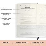 Soomeet The Gratitude Journal, Original Daily Gratitude & Reflection Journal a Day for More Happiness, Positivity, Affirmation, Productivity, Mindfulness & Self Care, Undated Daily Journal, Beige