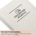 Soomeet The Gratitude Journal, Original Daily Gratitude & Reflection Journal a Day for More Happiness, Positivity, Affirmation, Productivity, Mindfulness & Self Care, Undated Daily Journal, Beige